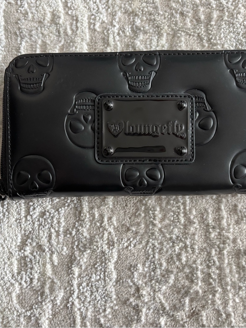 Loungefly Black Skull Wallet (Rare)